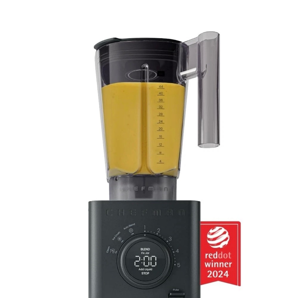 CHEFMAN OBLITERATOR 48 OZ COUNTERTOP BLENDER, 1380W, RJ27-T1 - MIDNIGHT